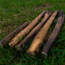 Lof Premium Odor-Free 12 Inch Monster Bully Sticks - 100% Beef Pizzle from Free-Range, Grass-Fed Cattle