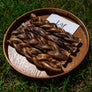 Lof Premium 6-Inch Braided Bully Sticks - Odor-Free, 100% Beef Pizzle from Grass-Fed Cattle