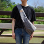 Lof Mesh Pet Sling Bag - Comfortable & Hands-Free Travel for Small Dogs and Cats