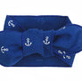 Marine Blue Form-Scarf