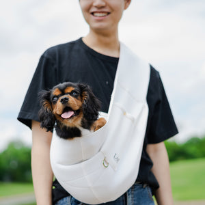 Lof Comfortable Pet Sling Carrier For Small Dogs Travel Safe For Dogs – LOF  PET SUPPLIES
